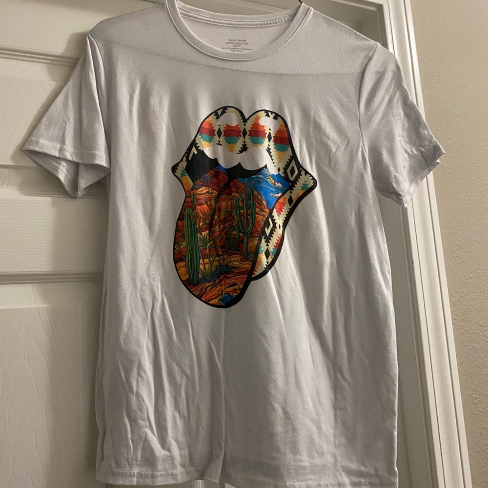 White Graphic T-Shirt
